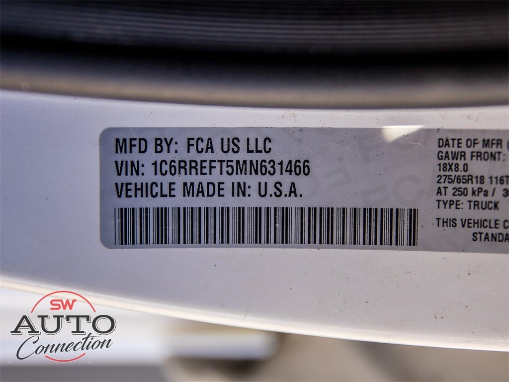 2021 RAM 1500 Lone Star