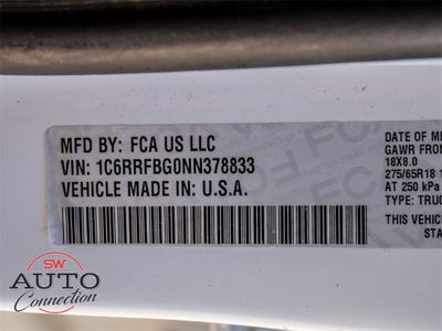 2022 RAM 1500 Lone Star