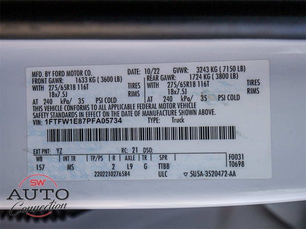 2023 Ford F-150 XLT FX4