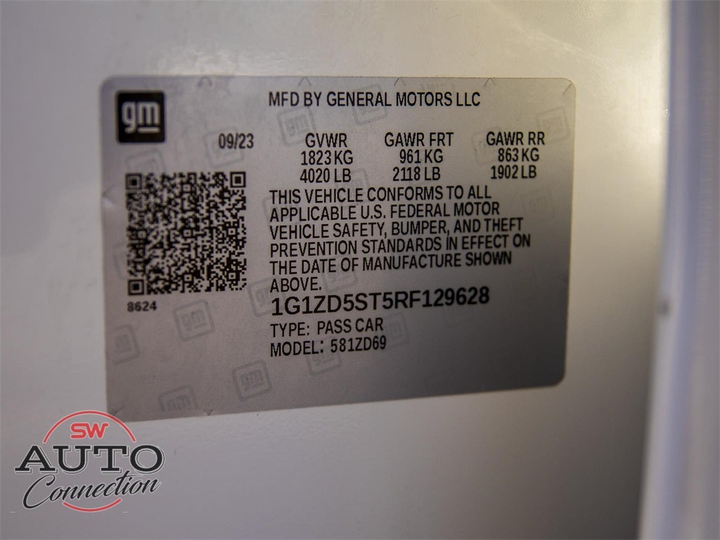 2024 Chevrolet Malibu LT 1LT