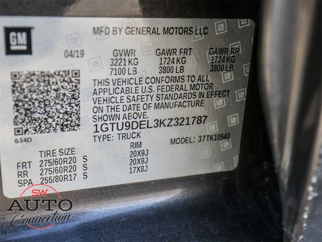 2019 GMC Sierra 1500 SLT