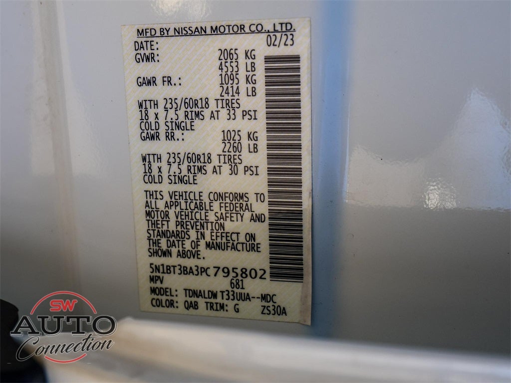 2023 Nissan Rogue SV