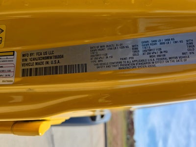 2021 Jeep Wrangler Unlimited Sport S
