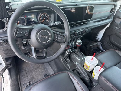 2025 Jeep Wrangler Rubicon X 6 speed manual