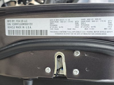 2021 RAM 1500 Classic Warlock Black Out tires & Wheels