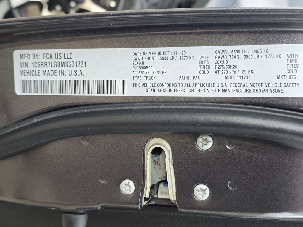 2021 RAM 1500 Classic Warlock Black Out tires & Wheels