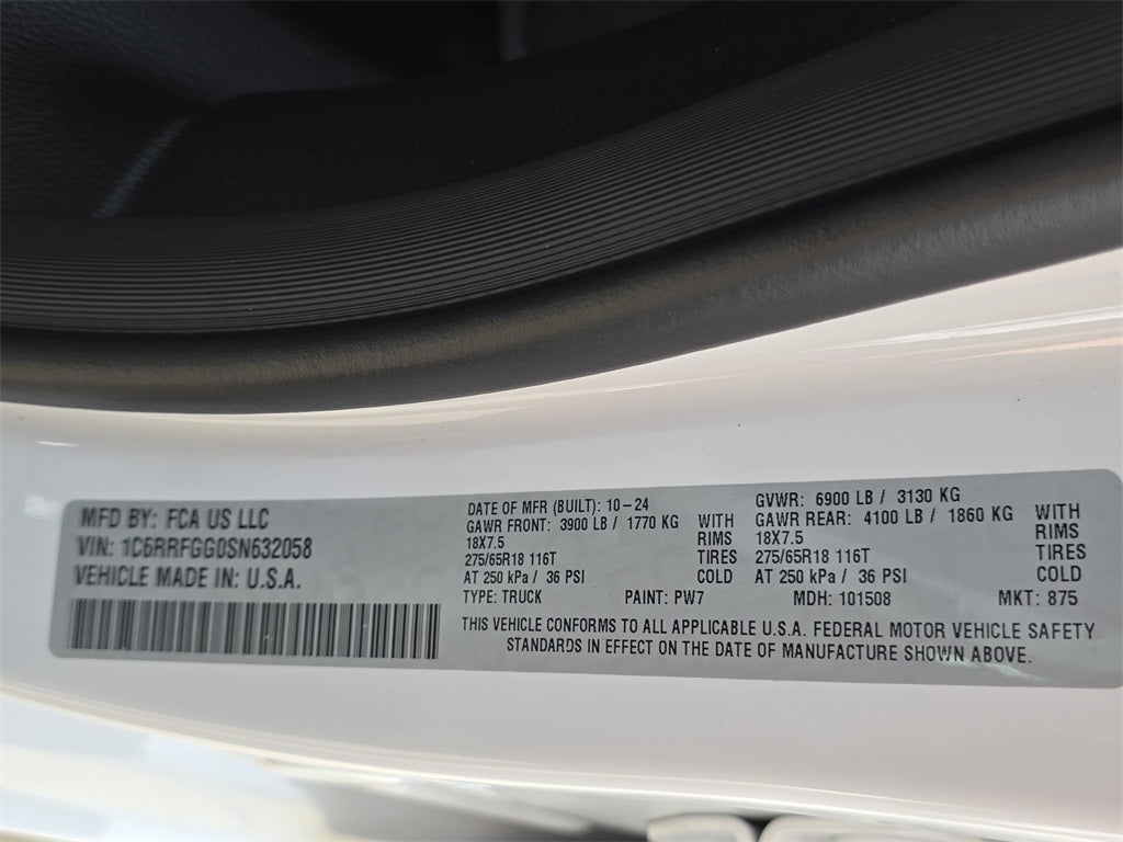 2025 RAM 1500 Tradesman