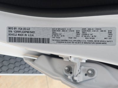 2023 RAM 1500 Laramie pref package