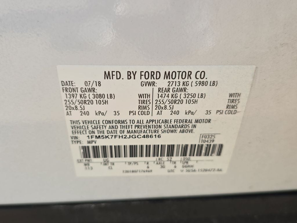 2018 Ford Explorer Limited