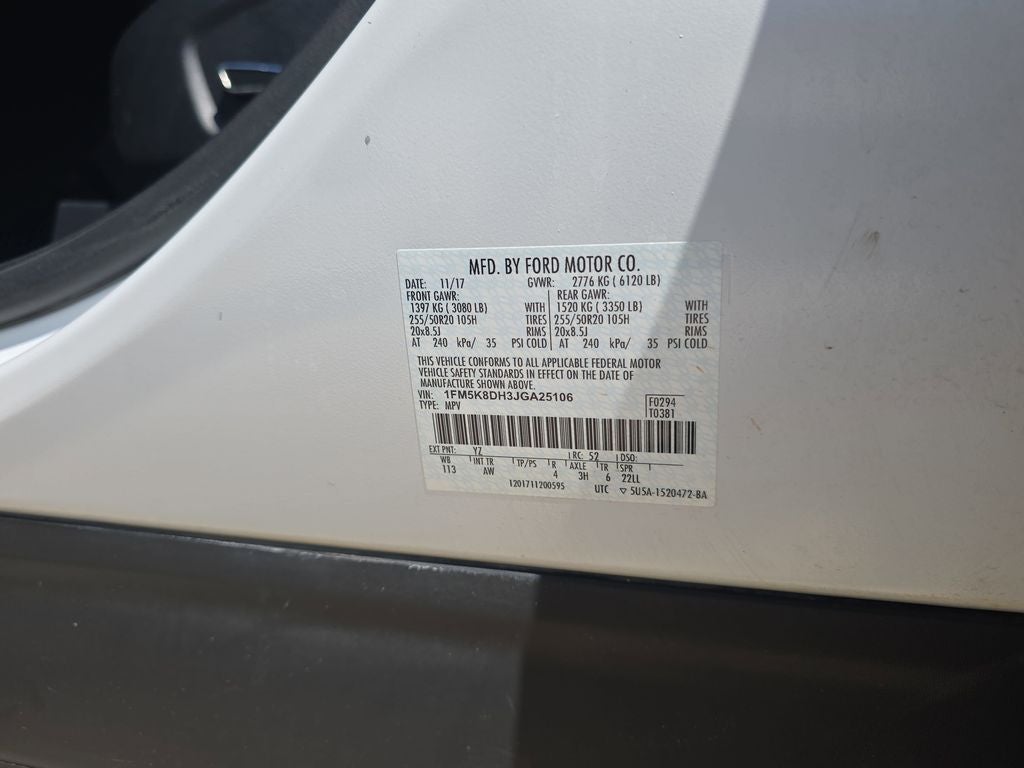 2018 Ford Explorer XLT