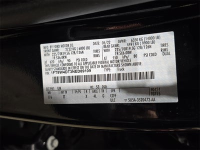 2022 Ford F-450SD Limited DRW