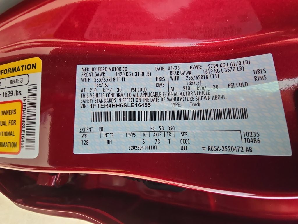 2025 Ford Ranger XLT