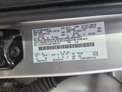 2015 Ford F-150 Platinum