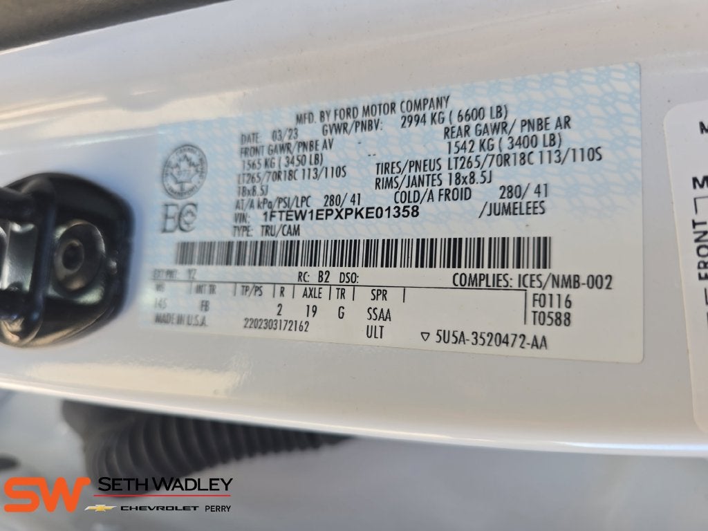 2023 Ford F-150 XLT