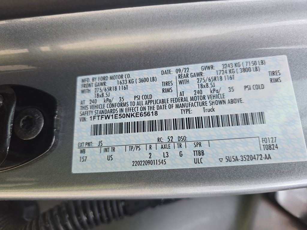 2022 Ford F-150 XLT