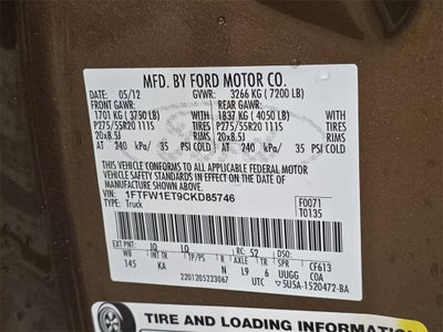 2012 Ford F-150 King Ranch