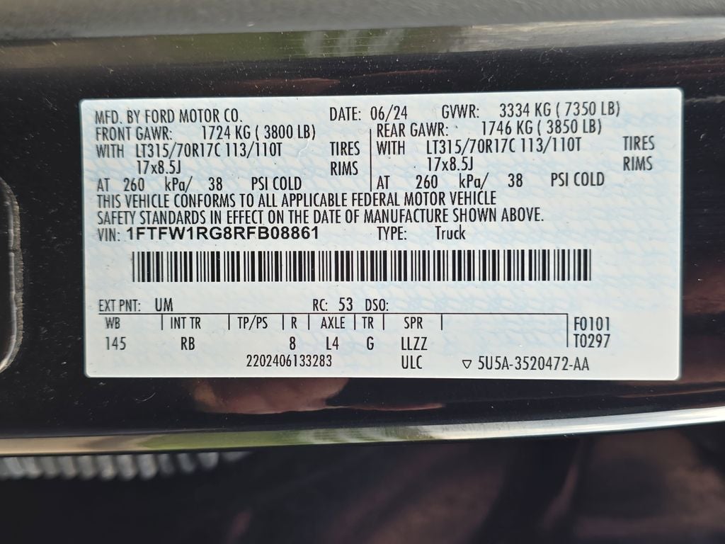 2024 Ford F-150 Raptor
