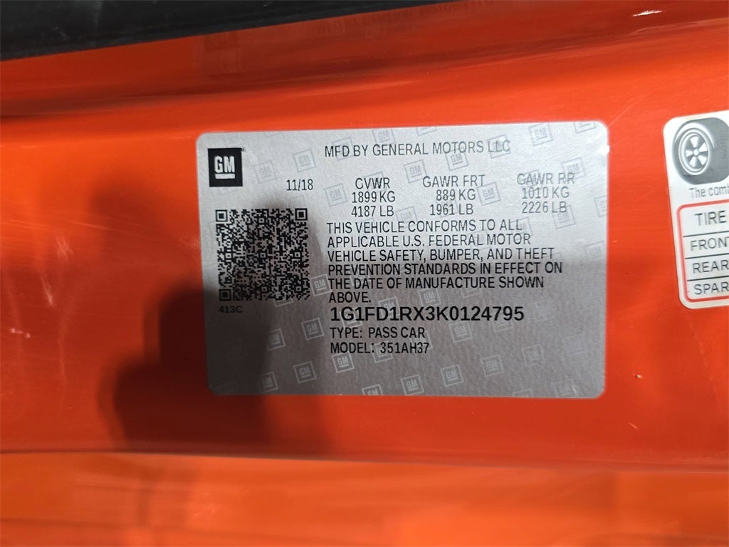 2019 Chevrolet Camaro 2LT 2LT