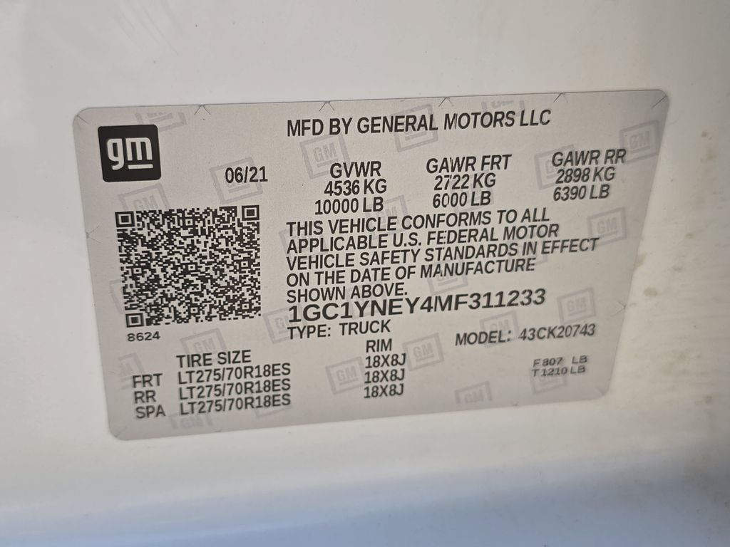 2021 Chevrolet Silverado 2500HD LT