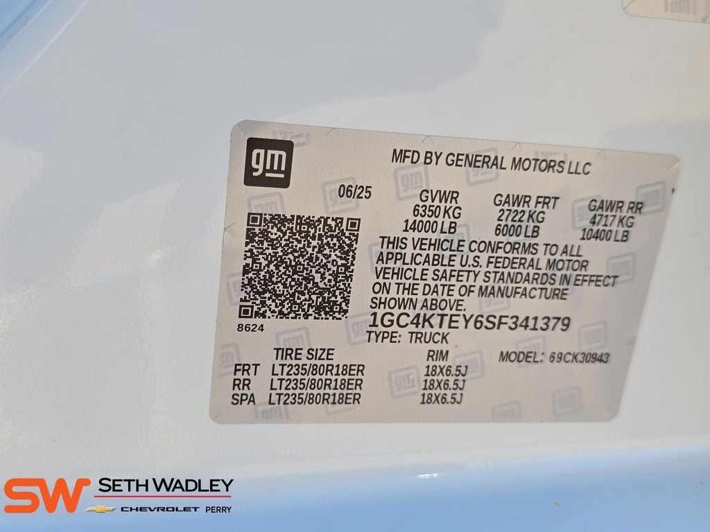 2025 Chevrolet Silverado 3500HD LT
