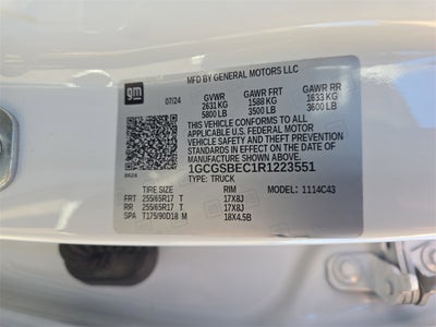 2024 Chevrolet Colorado Work Truck