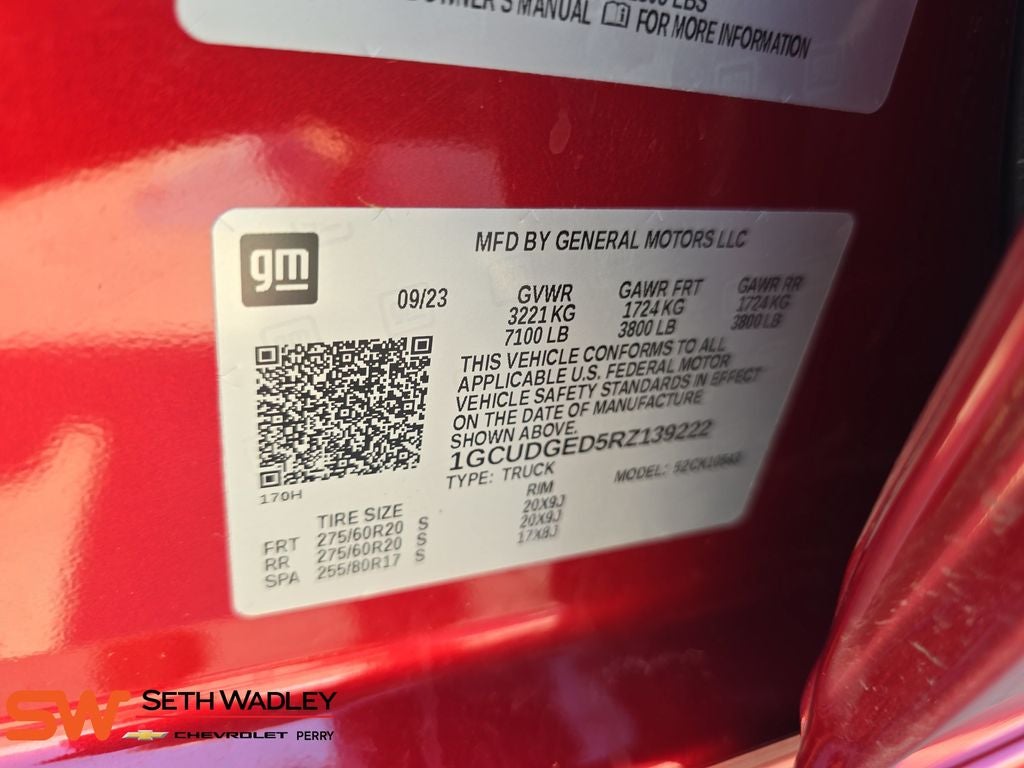 2024 Chevrolet Silverado 1500 LTZ