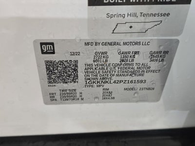 2023 GMC Acadia SLE