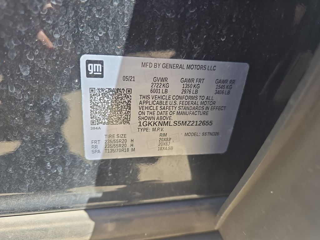 2021 GMC Acadia SLT