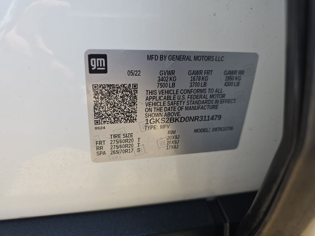 2022 GMC Yukon SLT