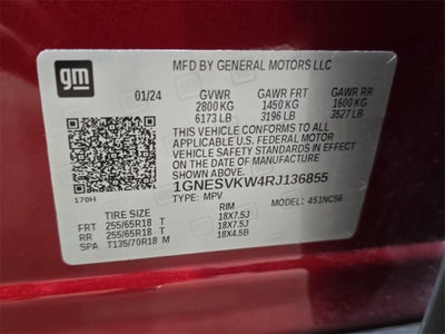 2024 Chevrolet Traverse Limited LT Cloth