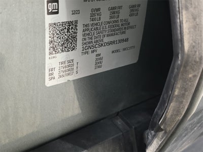 2024 Chevrolet Tahoe Premier