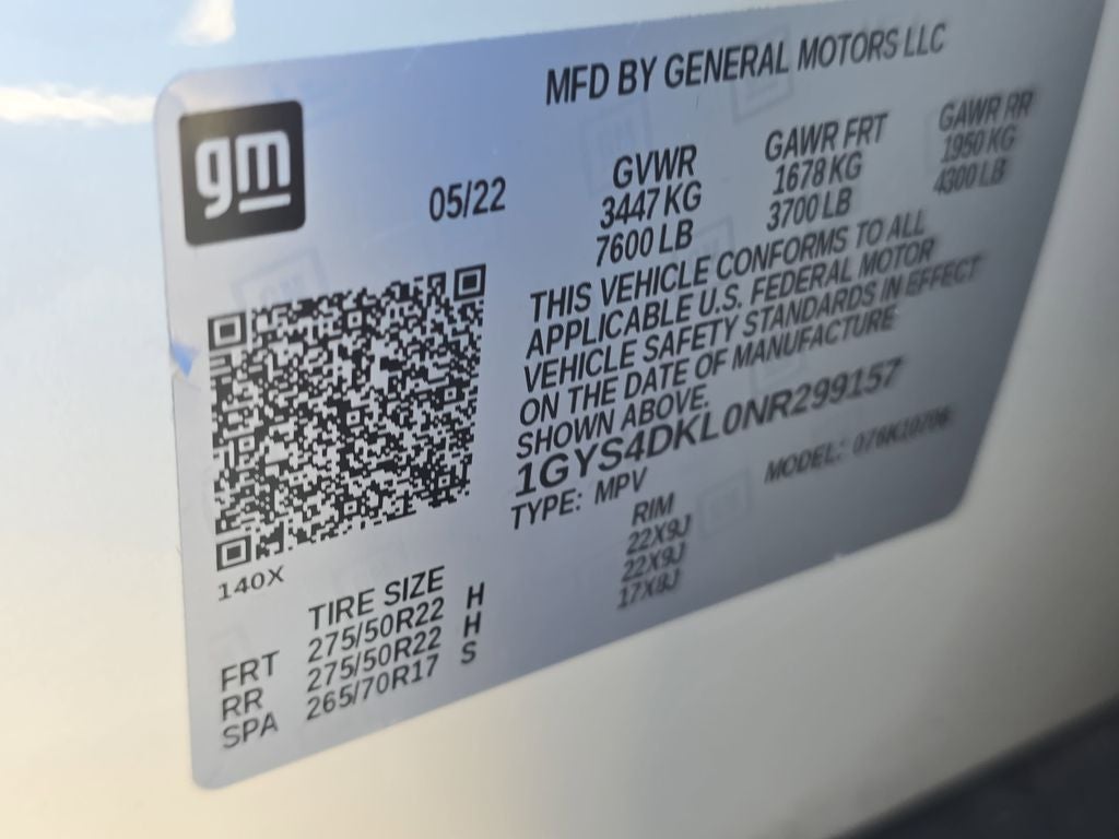 2022 Cadillac Escalade Premium Luxury Platinum