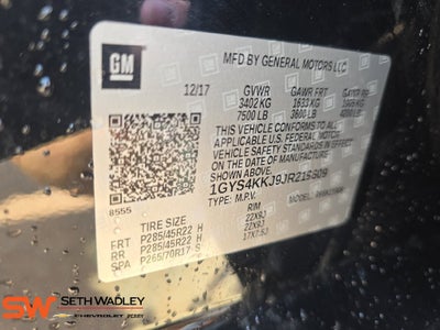 2018 Cadillac Escalade ESV Platinum Edition