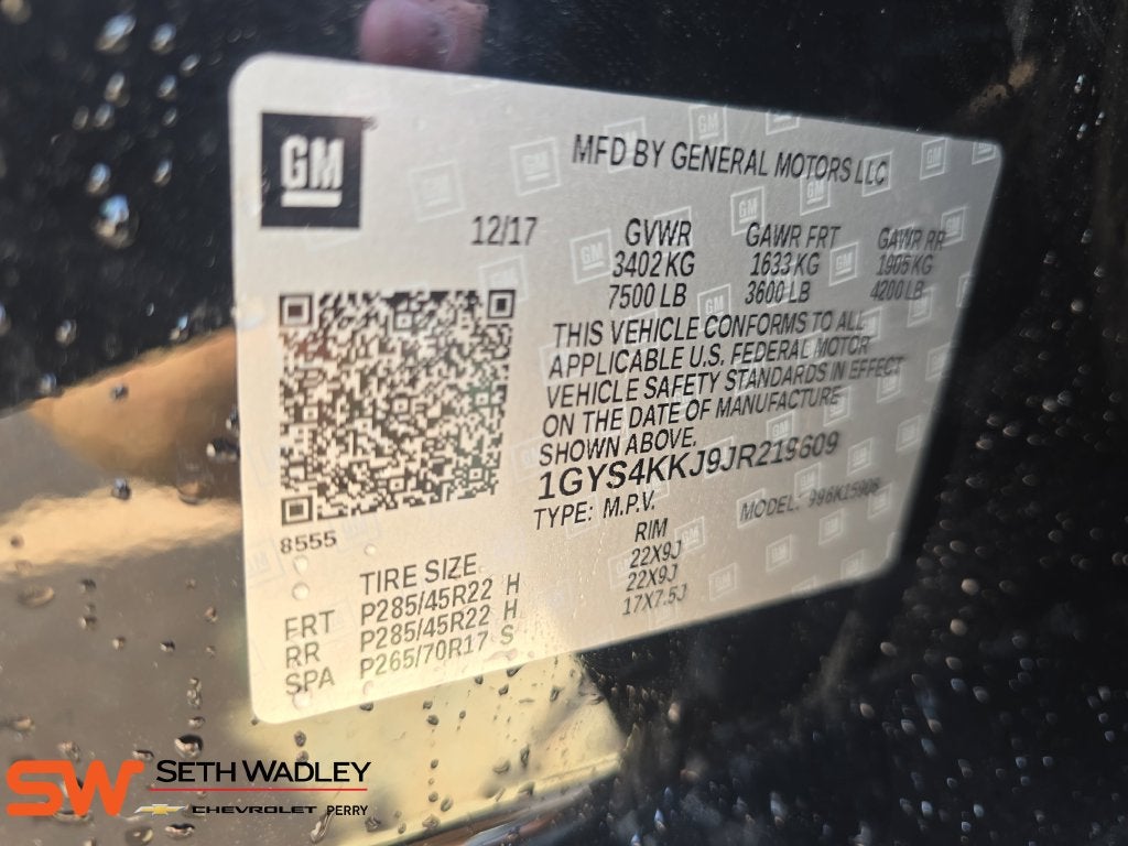 2018 Cadillac Escalade ESV Platinum Edition