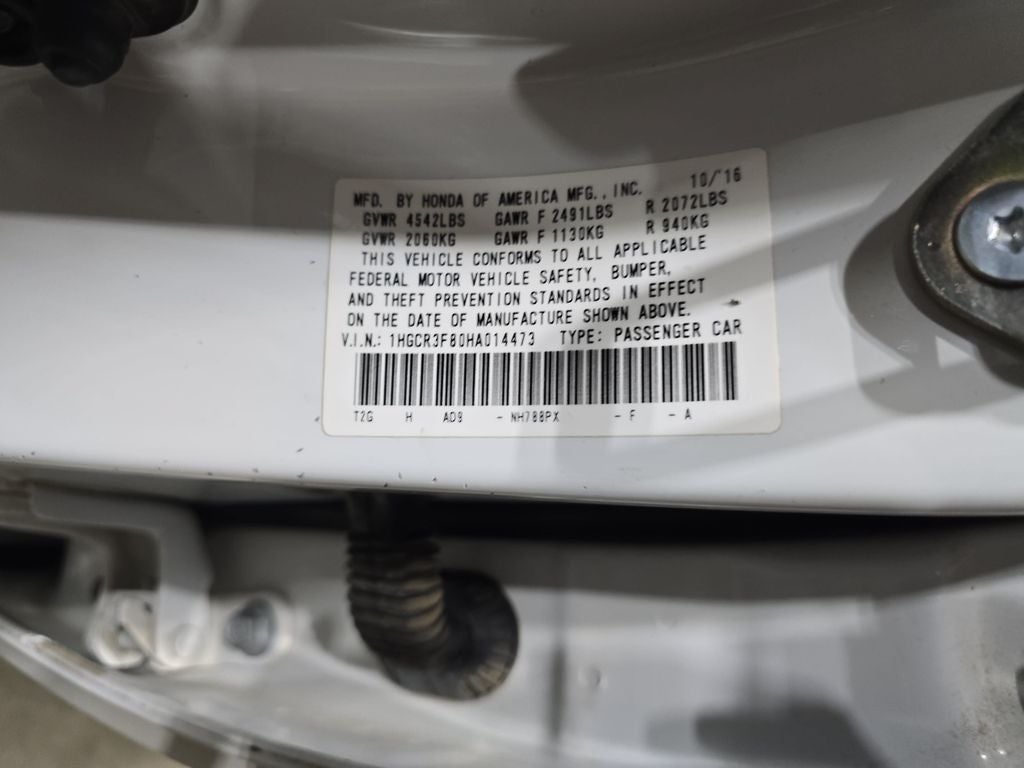 2017 Honda Accord EX-L