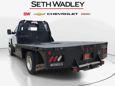 2019 Chevrolet Silverado 4500HD WT w/Flatbed wth wheel