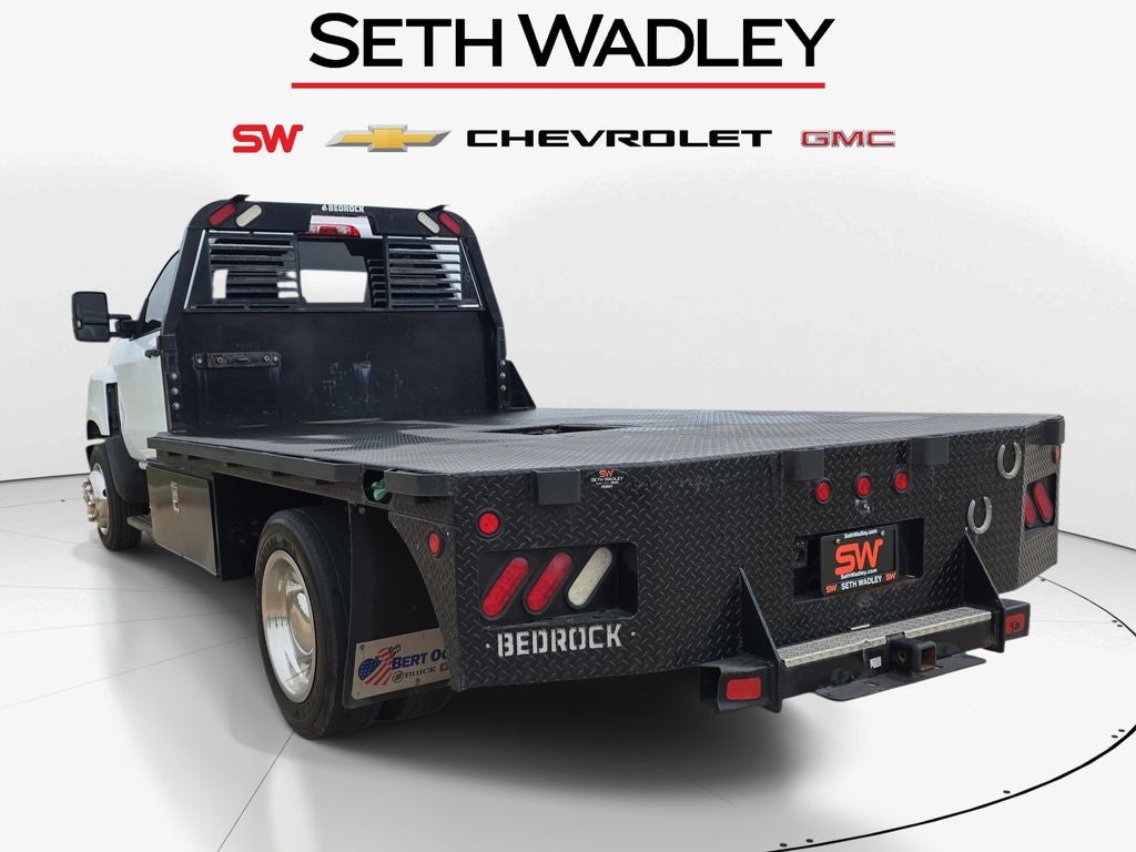 2019 Chevrolet Silverado 4500HD WT w/Flatbed wth wheel