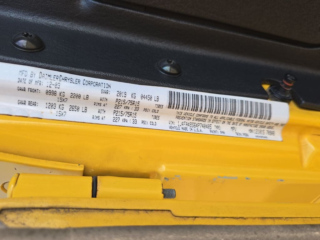 2004 Jeep Wrangler Sport