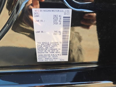 2024 Nissan Altima 2.5 SV