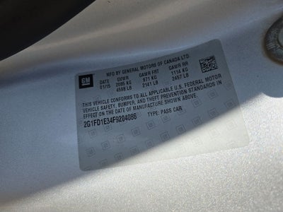 2015 Chevrolet Camaro 1LT