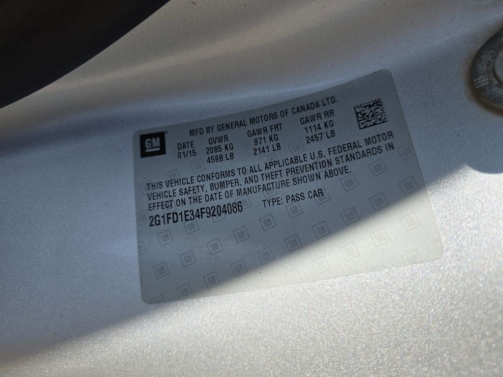 2015 Chevrolet Camaro 1LT