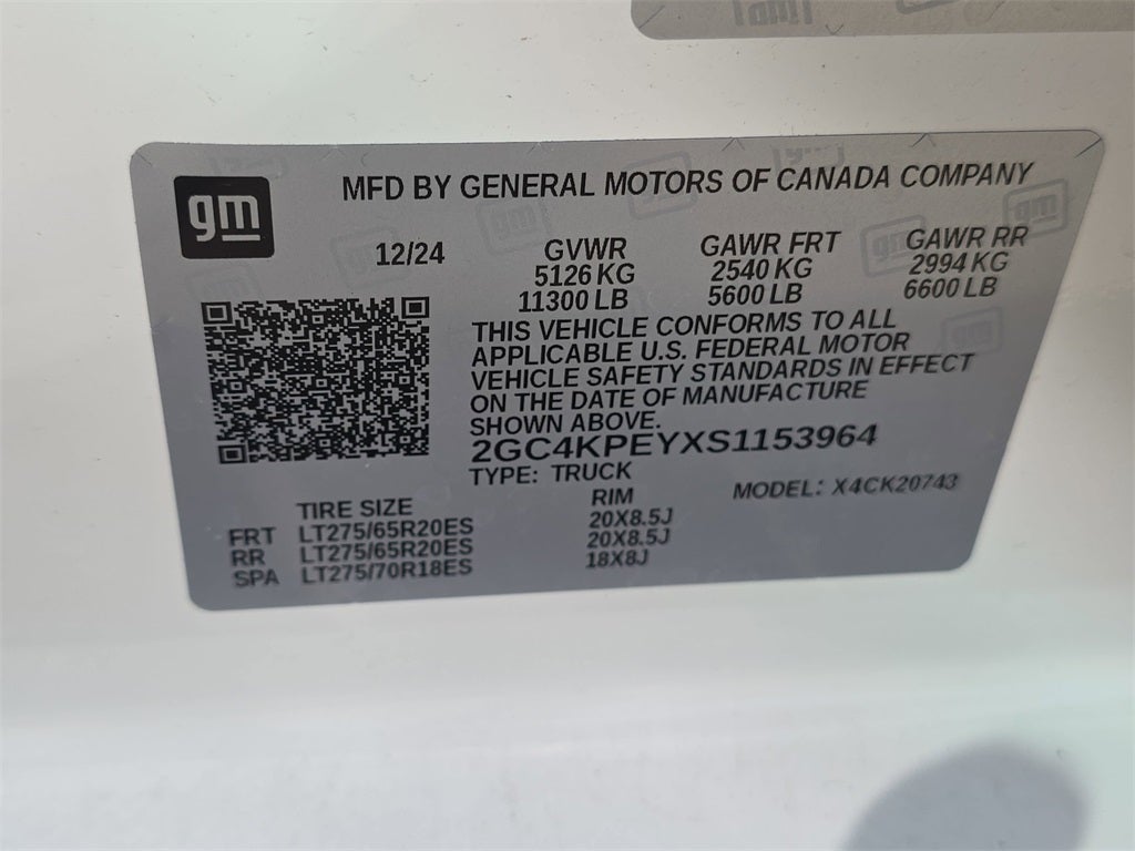 2025 Chevrolet Silverado 2500HD LTZ