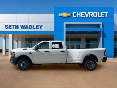 2023 RAM 3500 Tradesman drw custom lifted tires and wheels