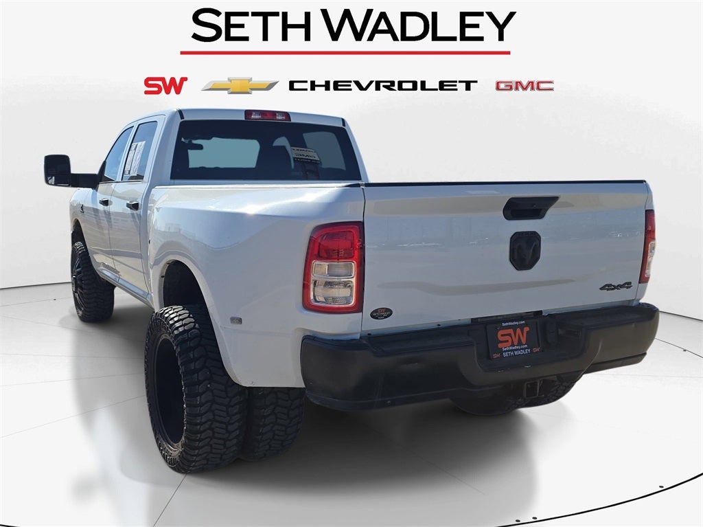 2023 RAM 3500 Tradesman drw custom lifted tires and wheels