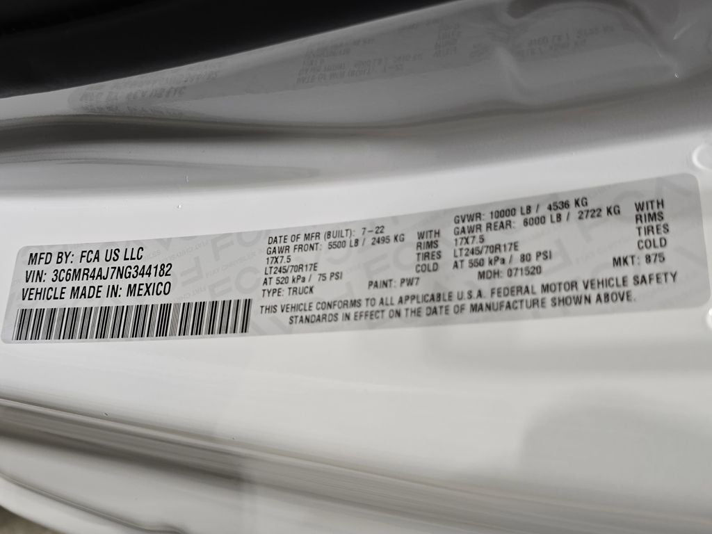 2022 RAM 2500 Tradesman