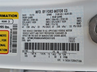 2022 Ford Bronco Sport Big Bend