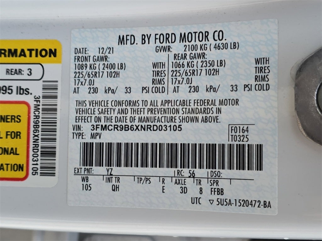 2022 Ford Bronco Sport Big Bend