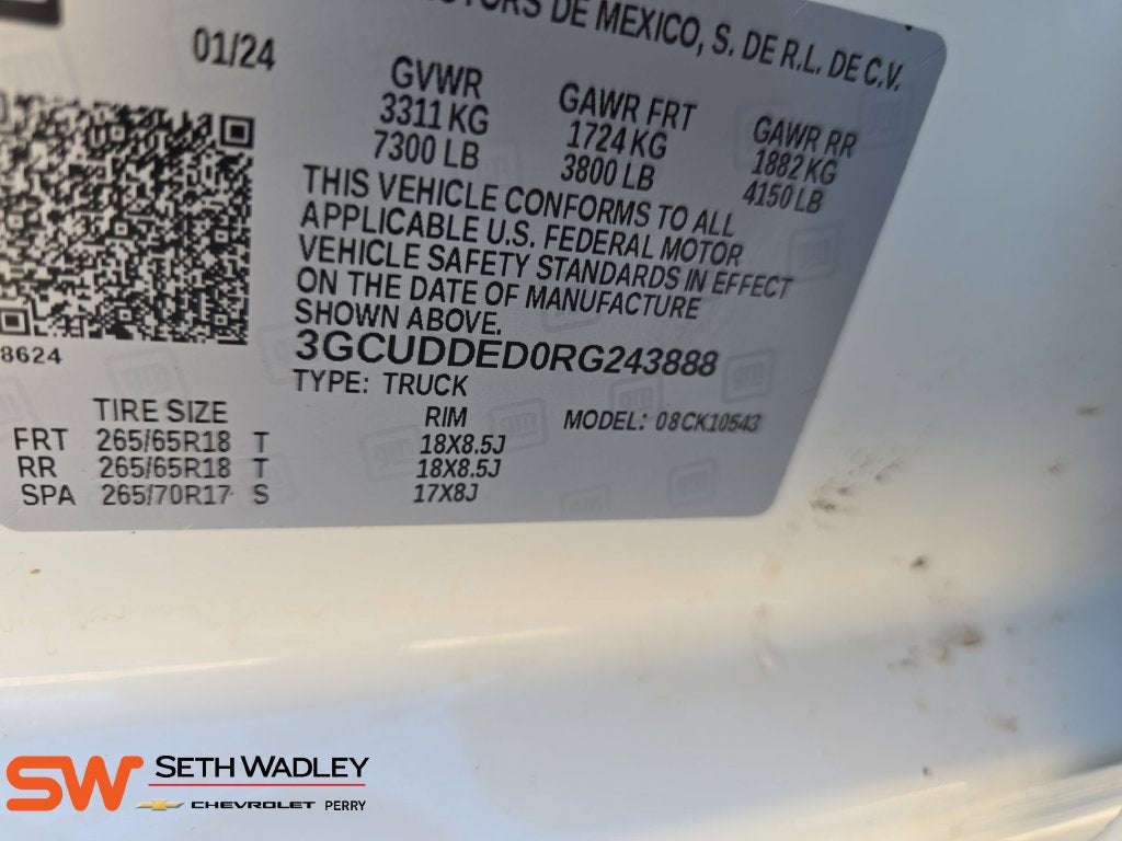 2024 Chevrolet Silverado 1500 LT LT1