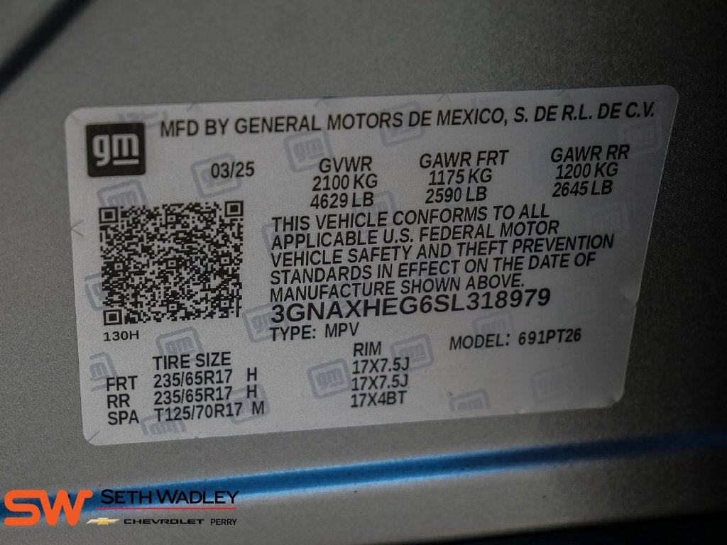 2025 Chevrolet Equinox LT
