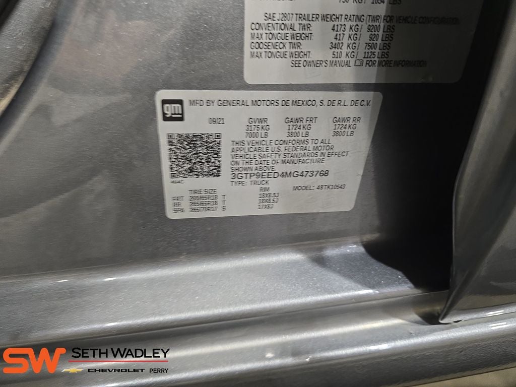 2021 GMC Sierra 1500 AT4